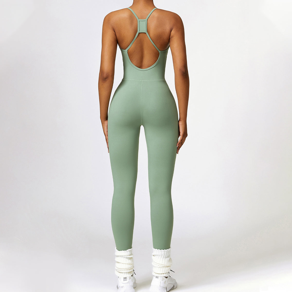 Cut Out Yoga Jumpsuit - Ikram