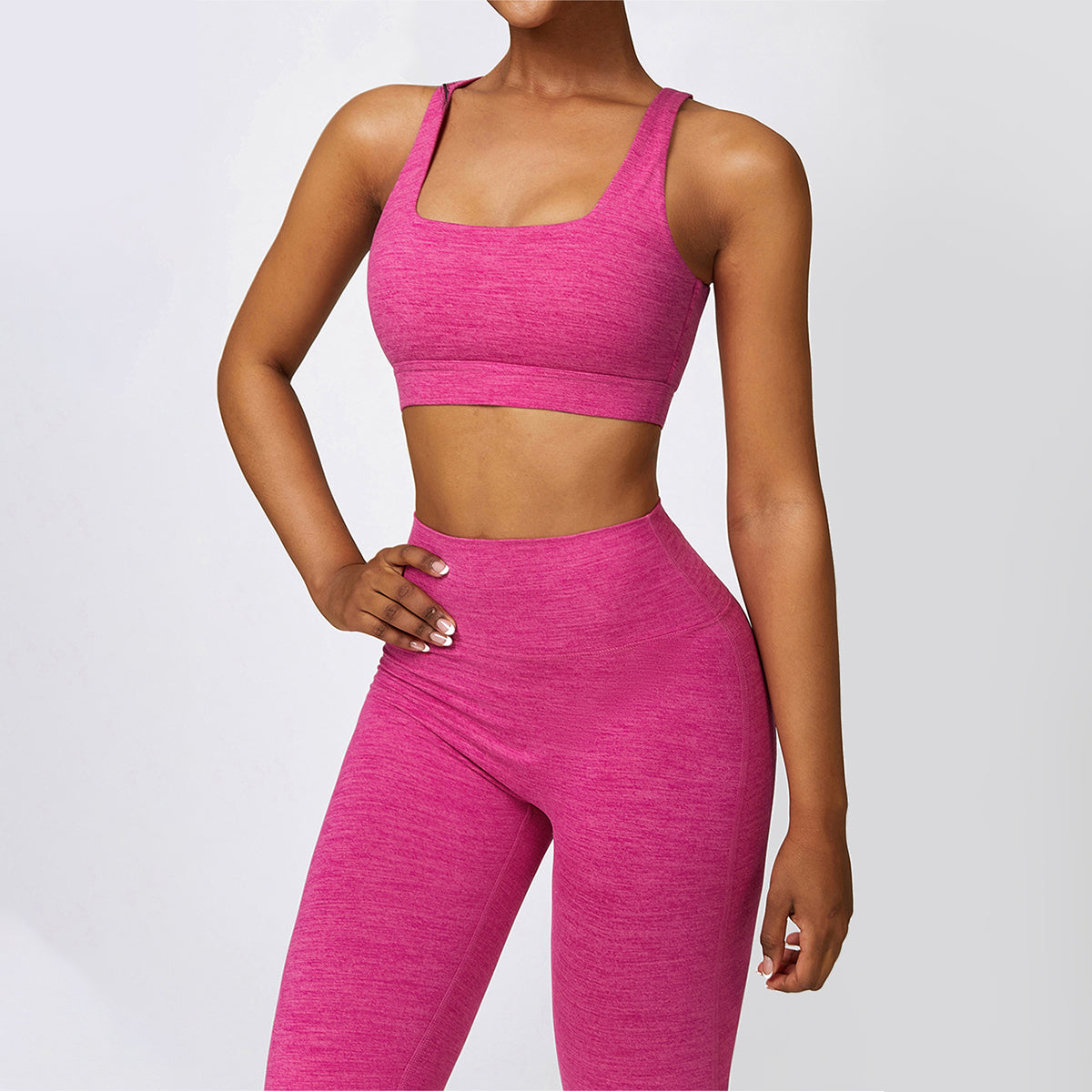 Cut Out Sports Bra -Front and Back Wearable