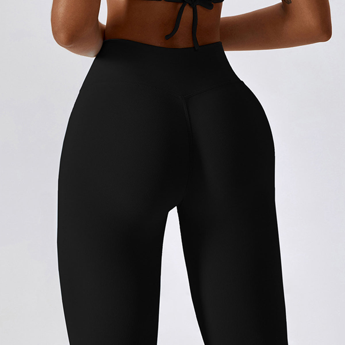 V Cross Rib Leggings