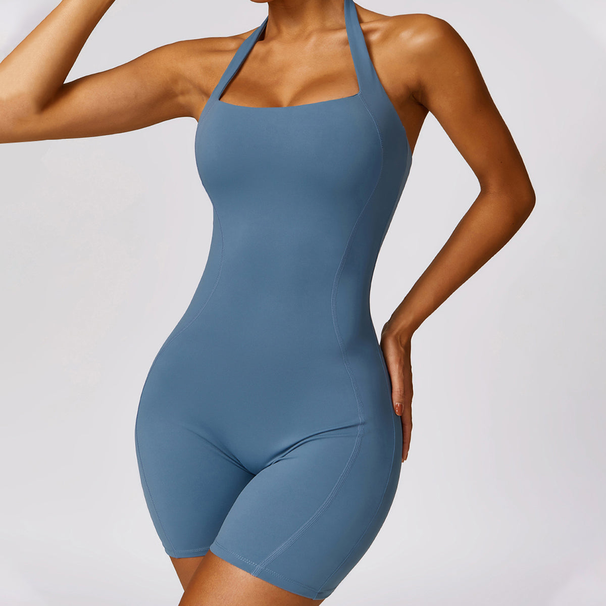 Halter Yoga Romper - Loeffler