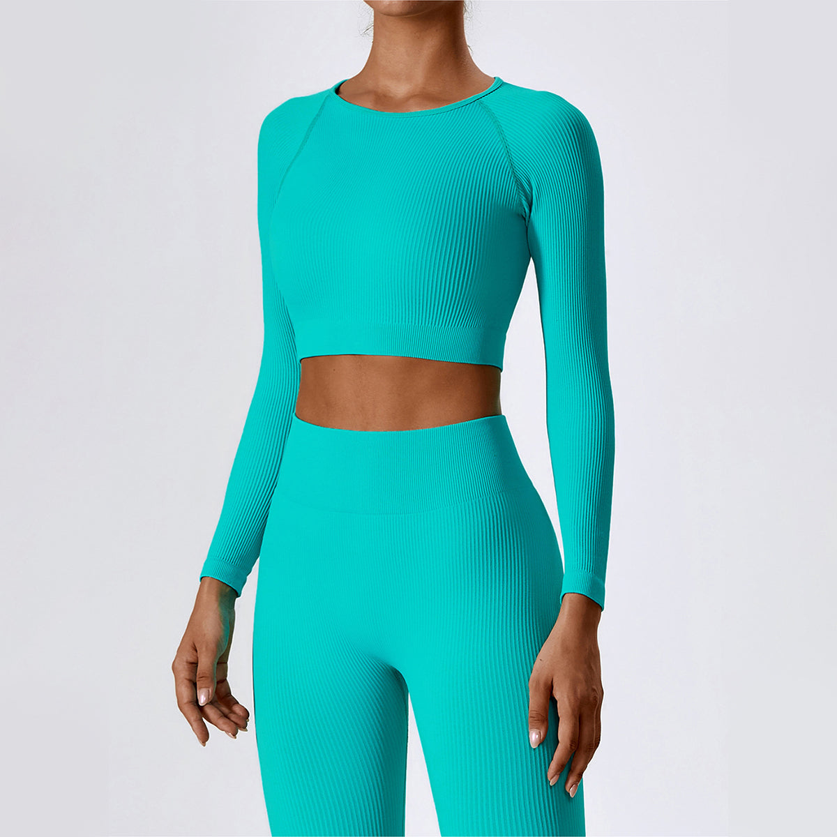 Seamless Long Sleeve Sports Top