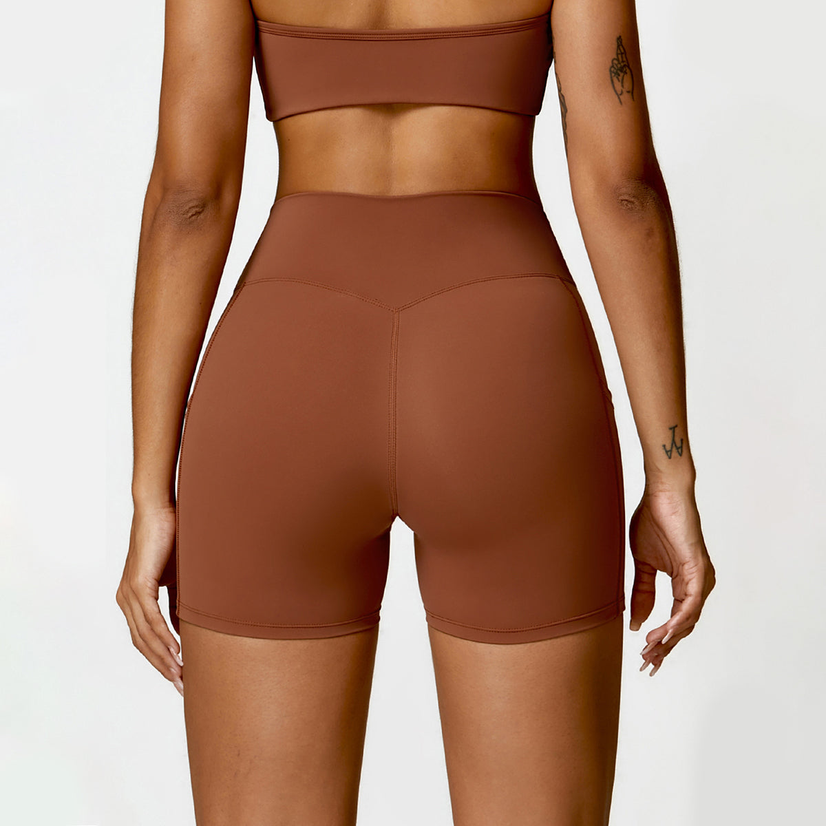 Twisted Yoga Biker Shorts