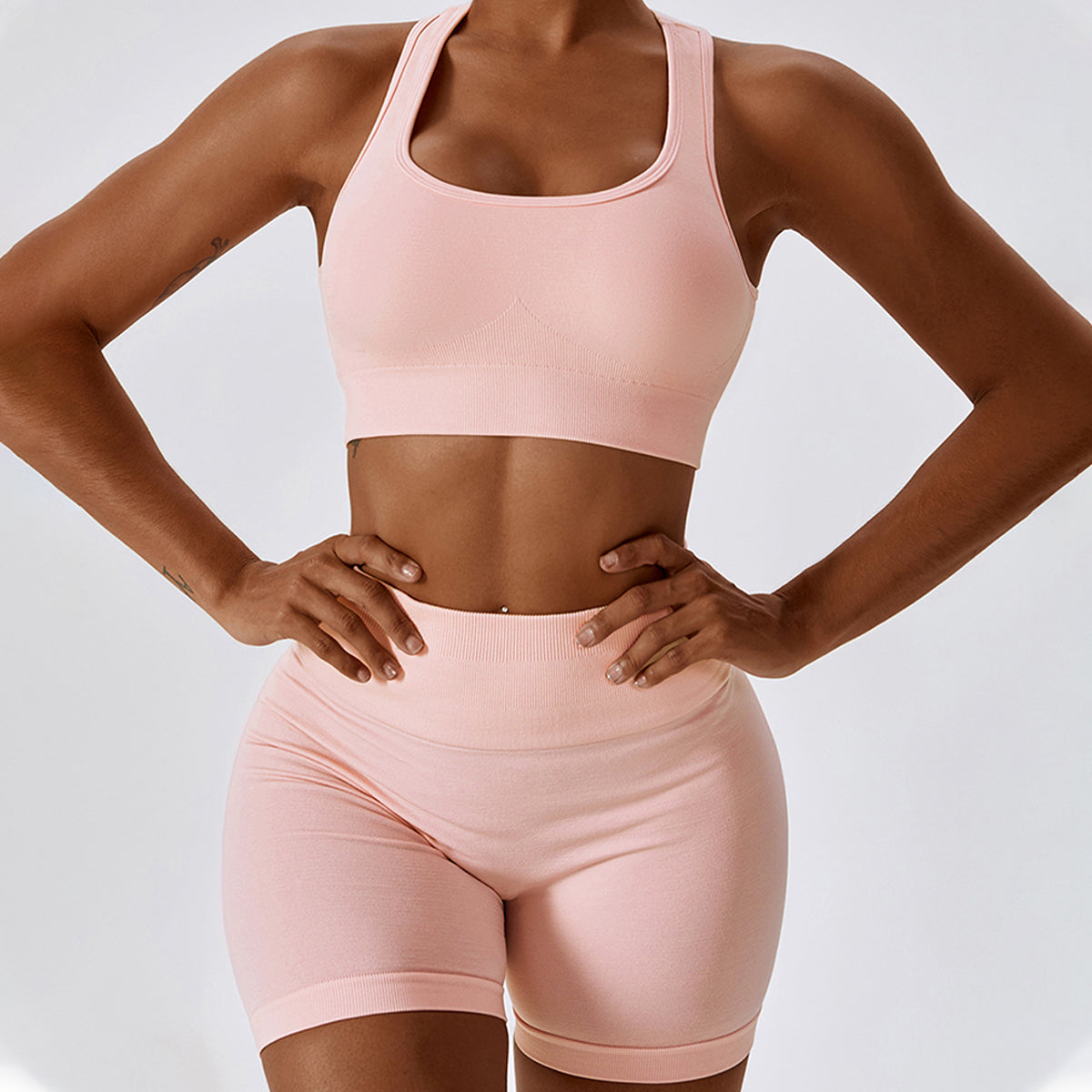 Seamless Cut Out Yoga Tank Top