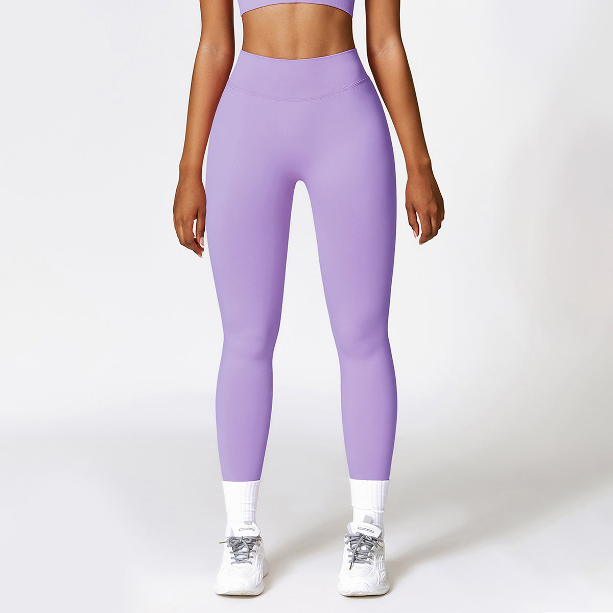 Seamless V Back Butt Lifting Sport Leggings