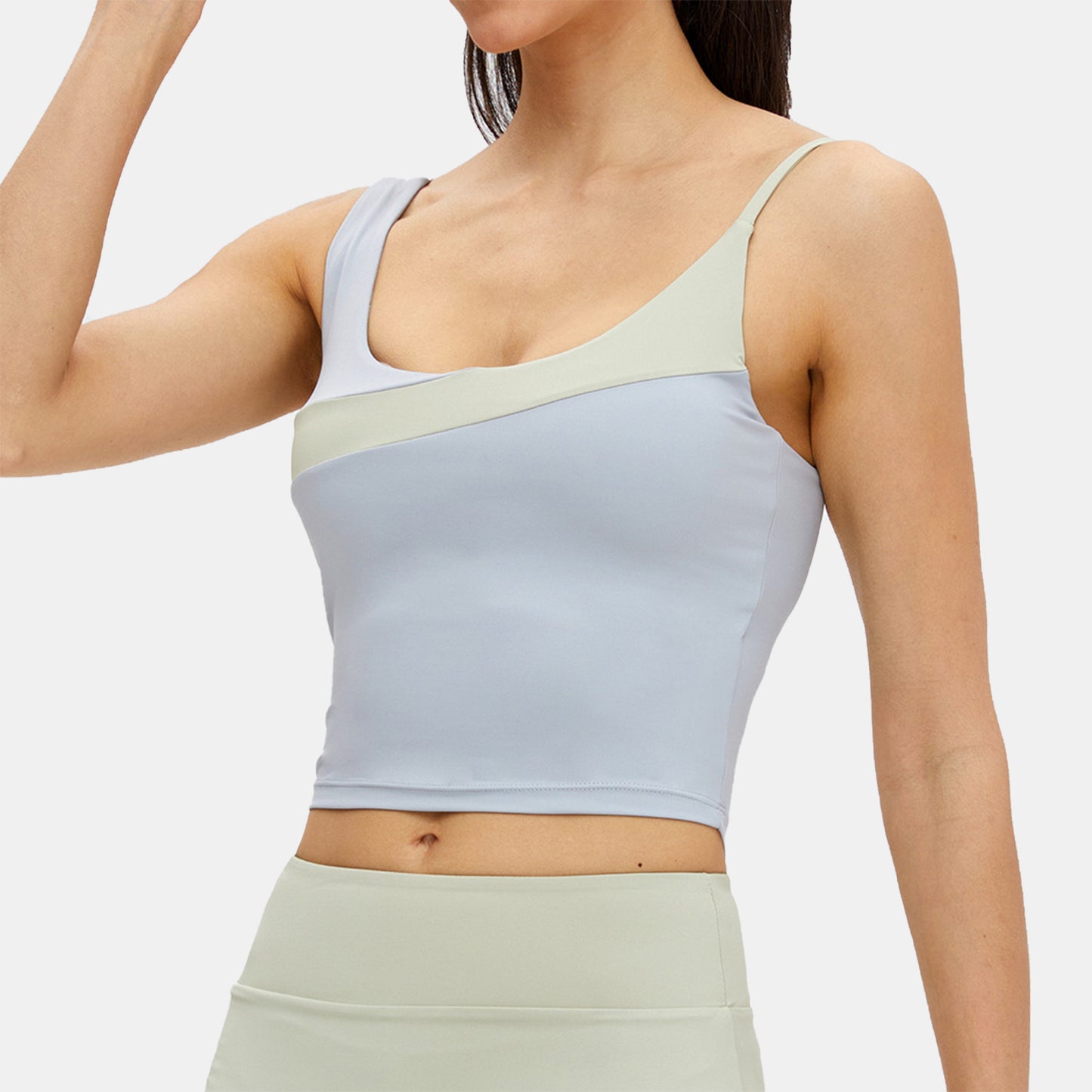 Color Block Cropped Top - Priscila