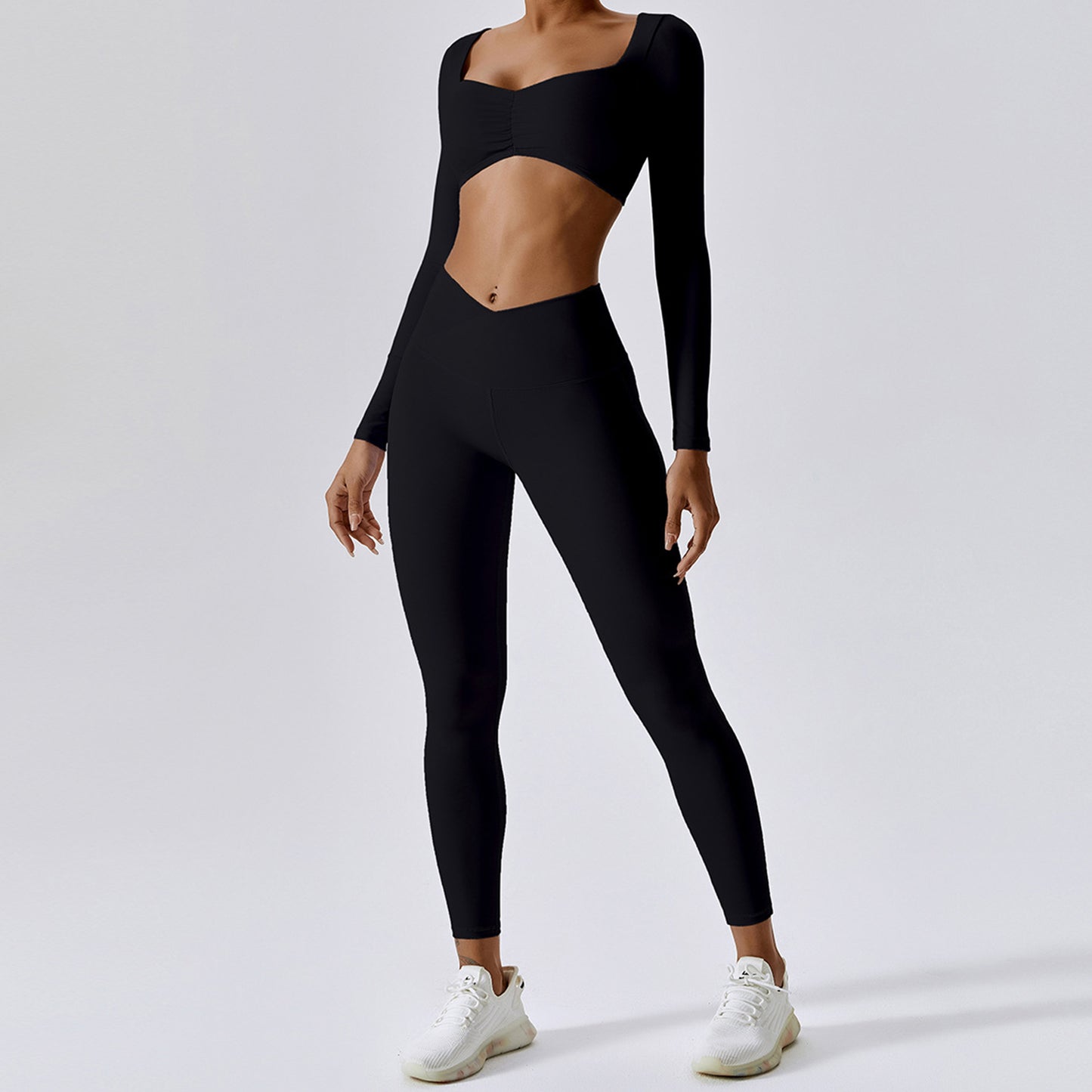 Long Sleeve Workout Top - Umeko