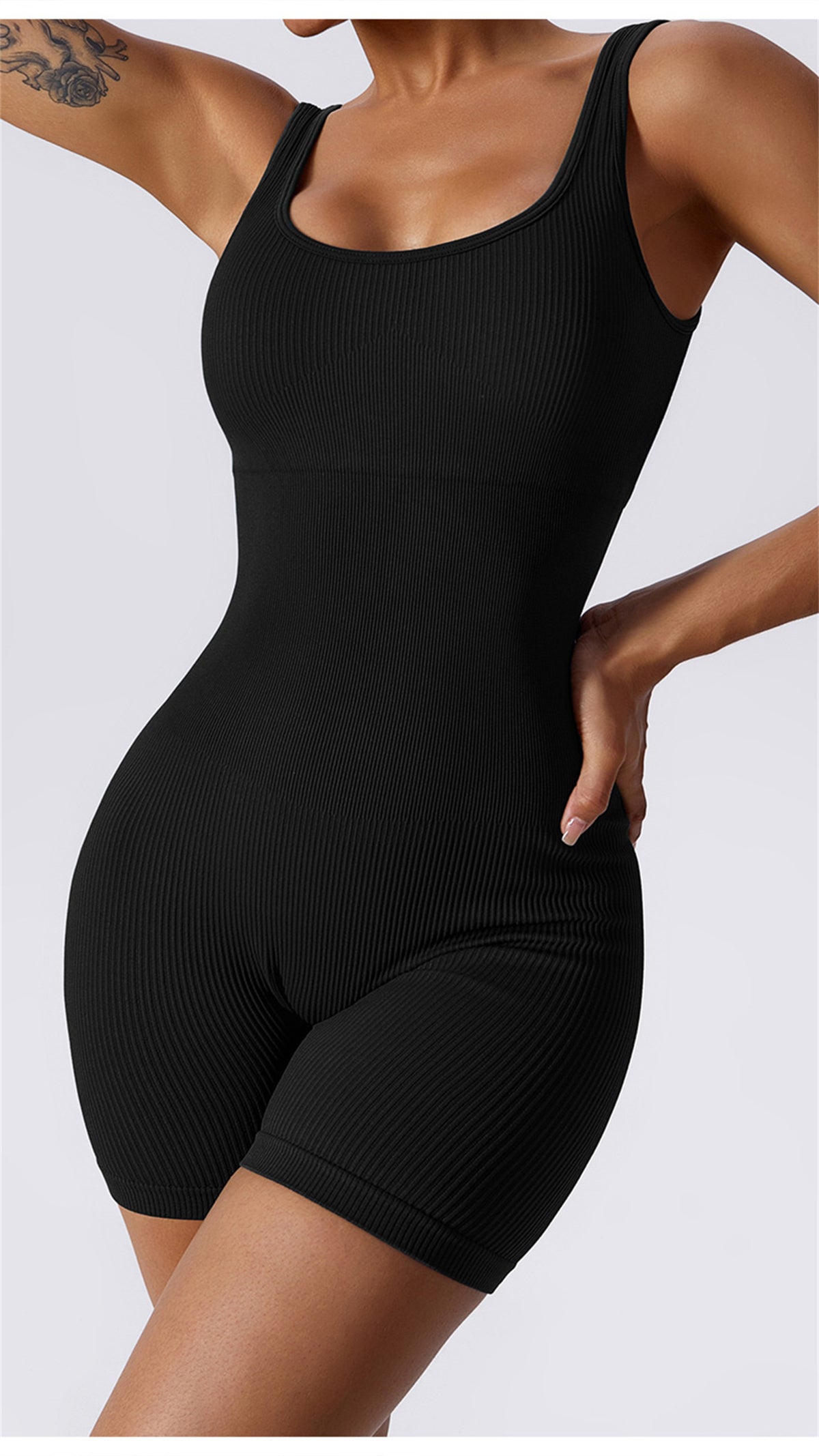 Seamless Yoga Romper