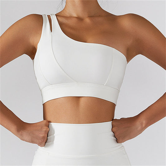 One Shoulder Sports Bra