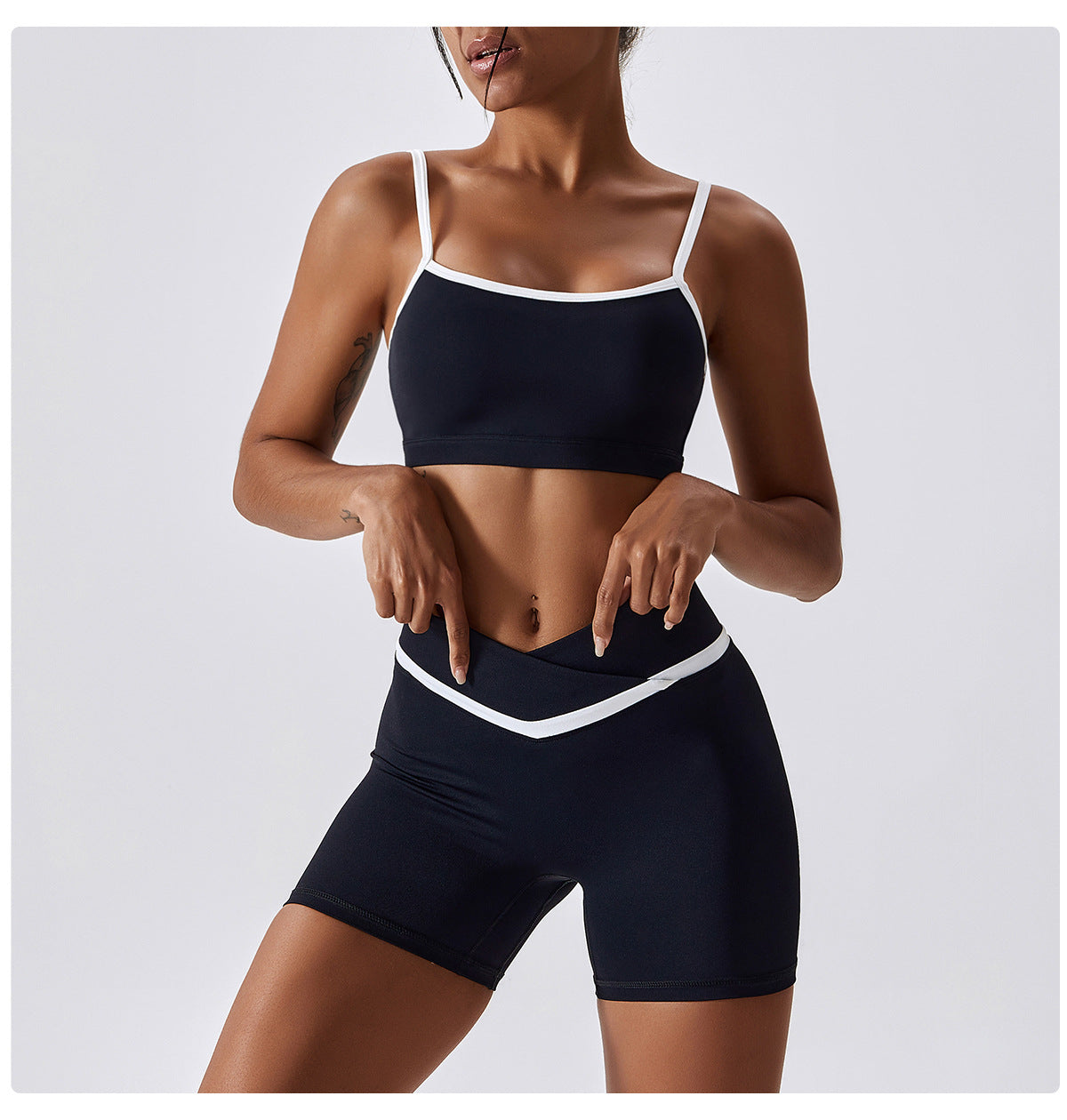 Color Block Sports Bra