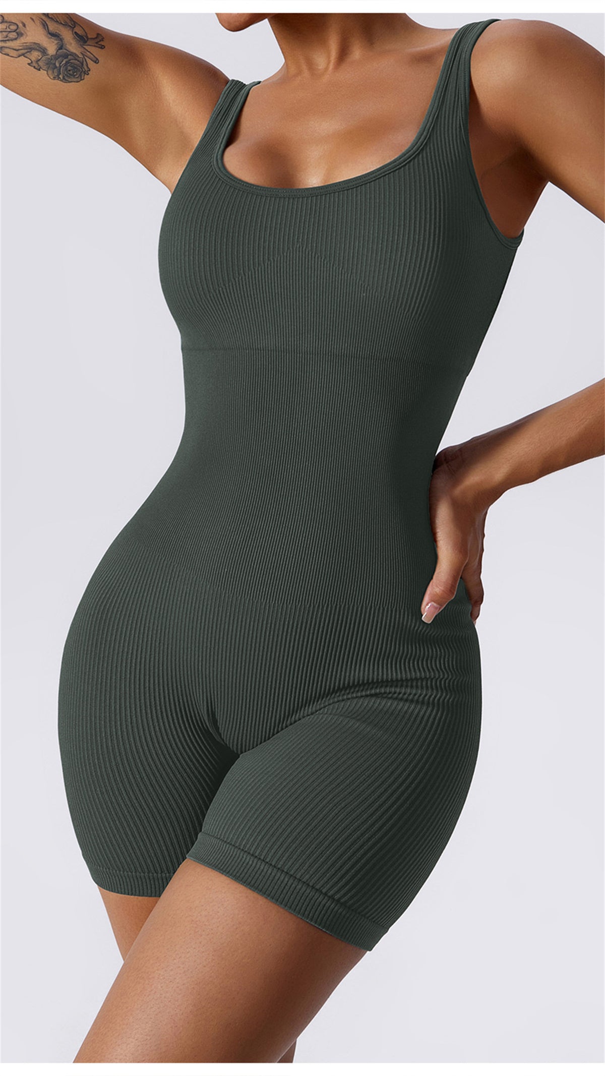 Seamless Yoga Romper