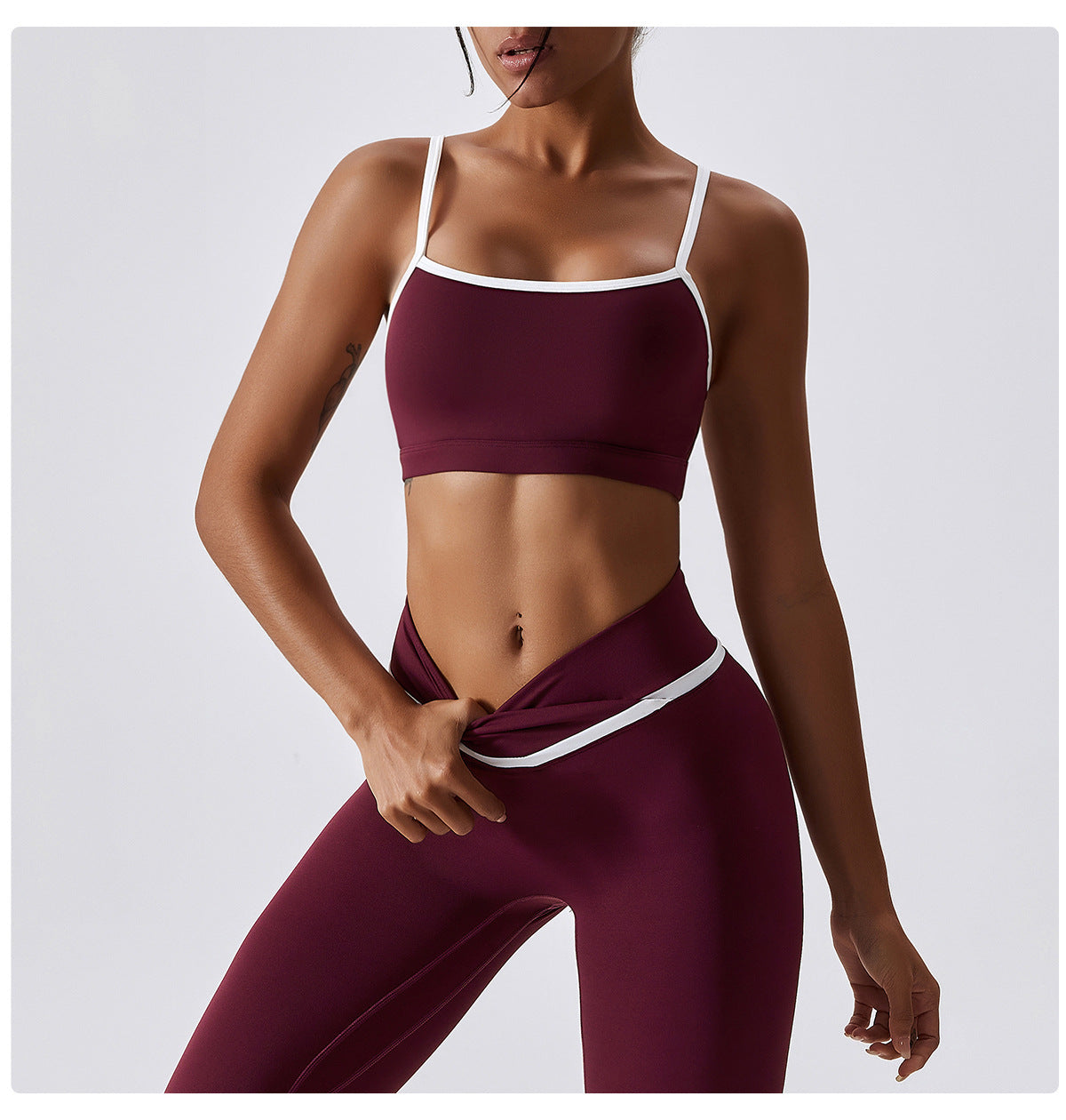 Color Block Sports Bra