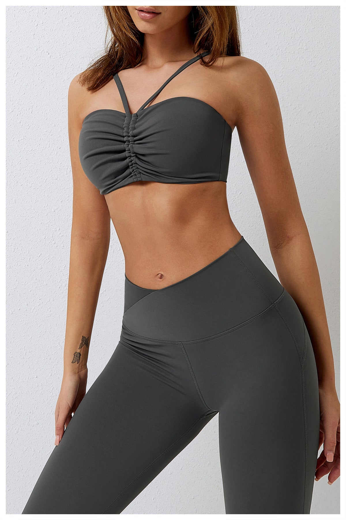 Sports Bra & Flare Leggings Set