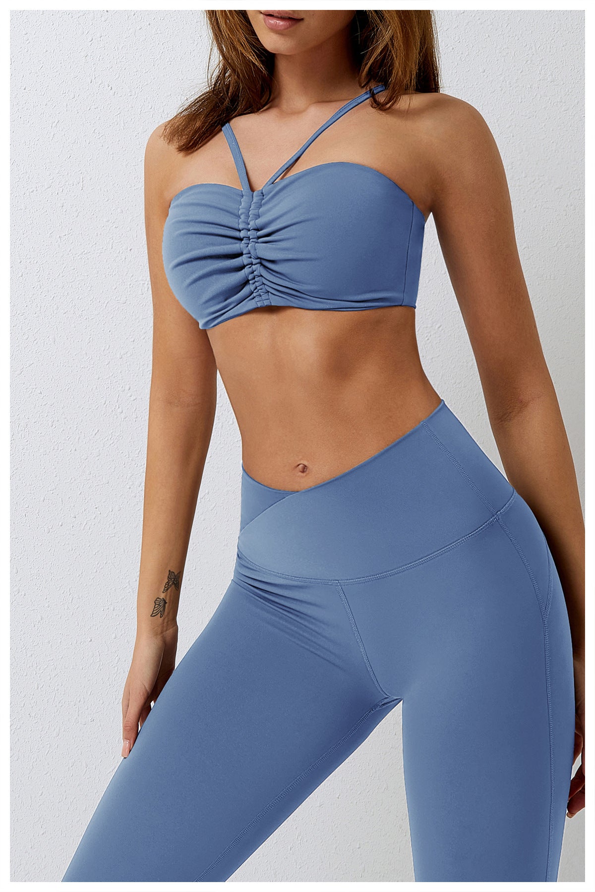 Sports Bra & Flare Leggings Set