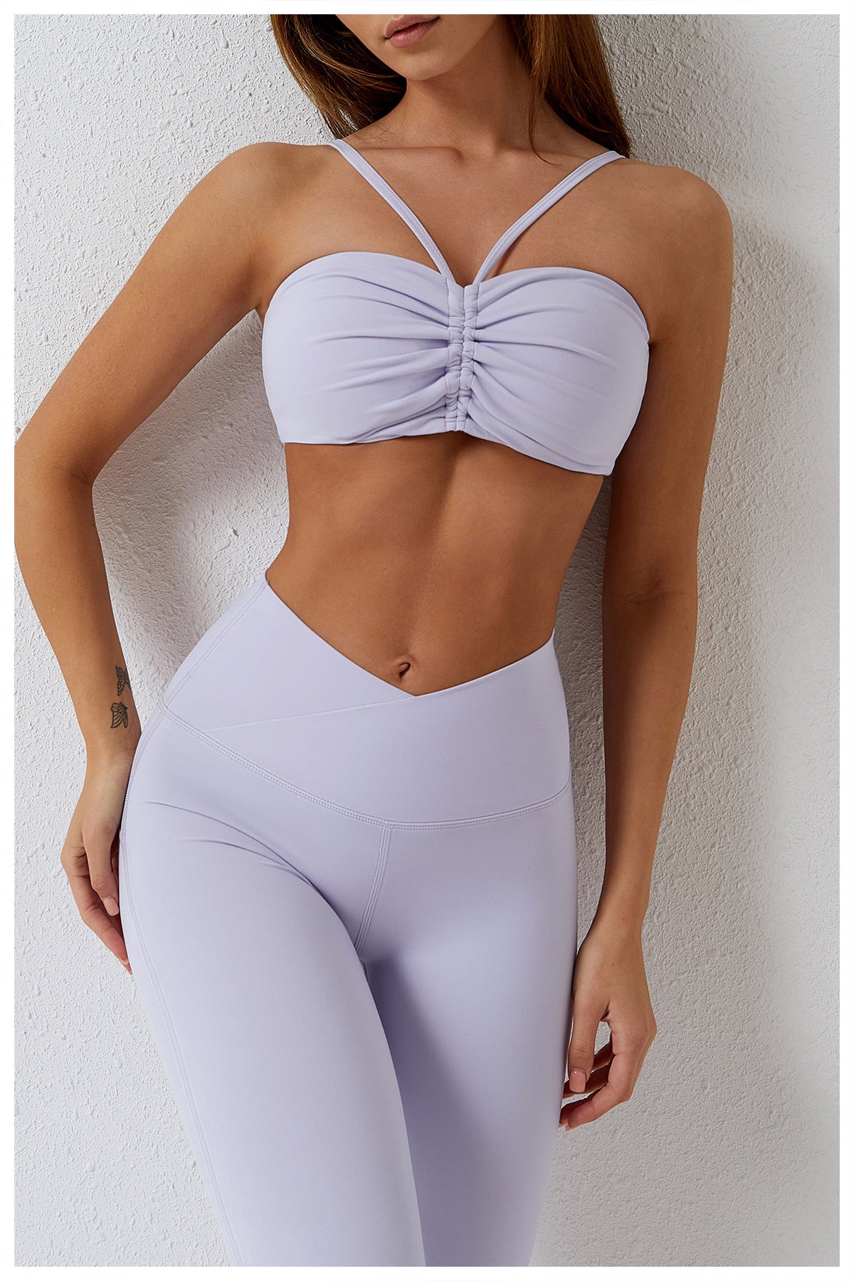 Sports Bra & Flare Leggings Set