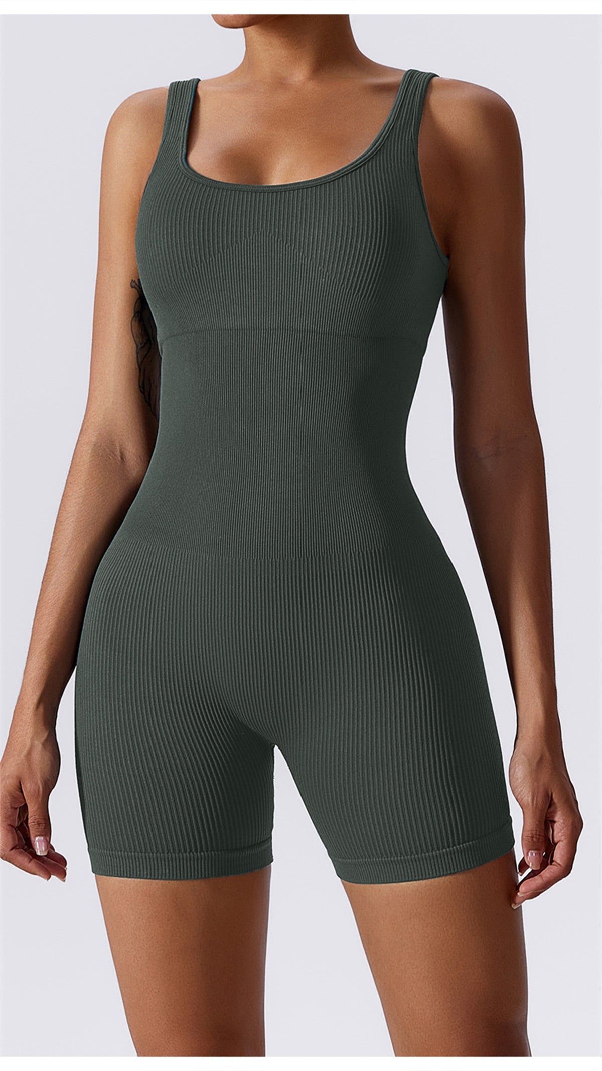 Seamless Yoga Romper