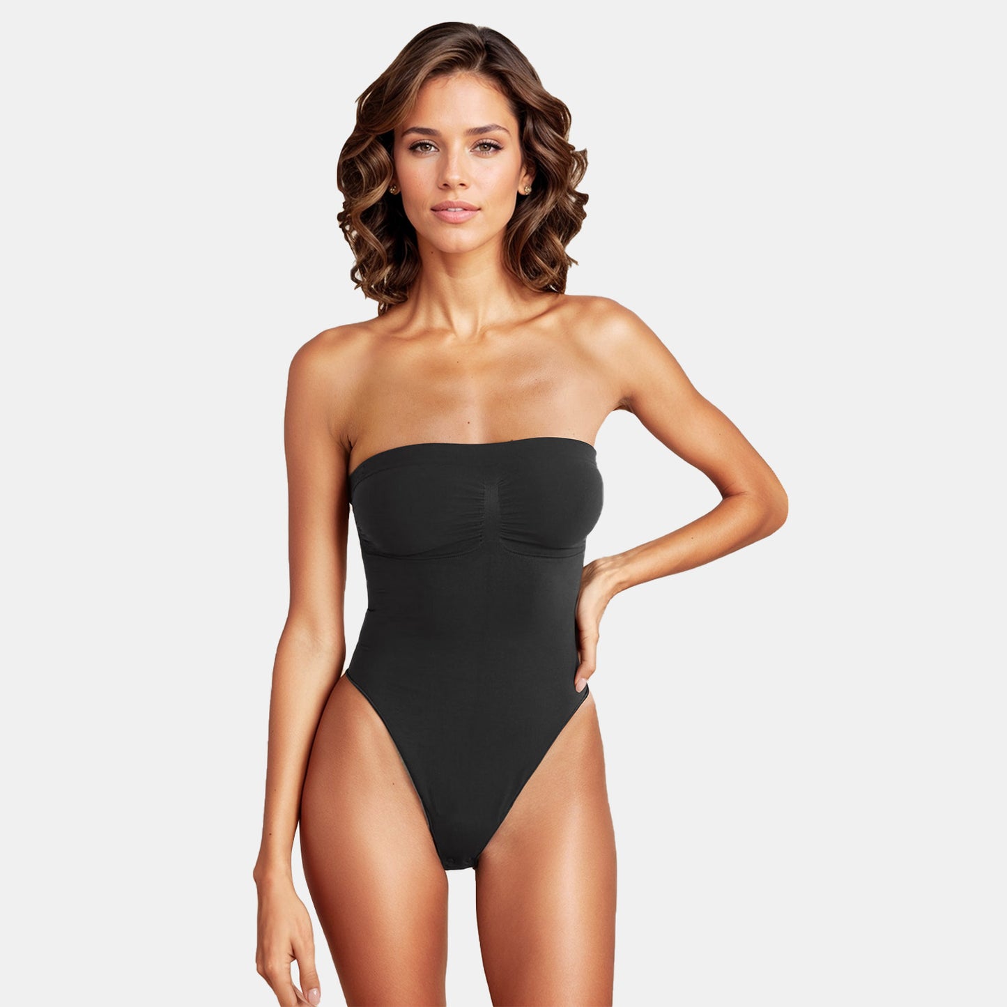 Strapless Thong Sculpt Bodysuit