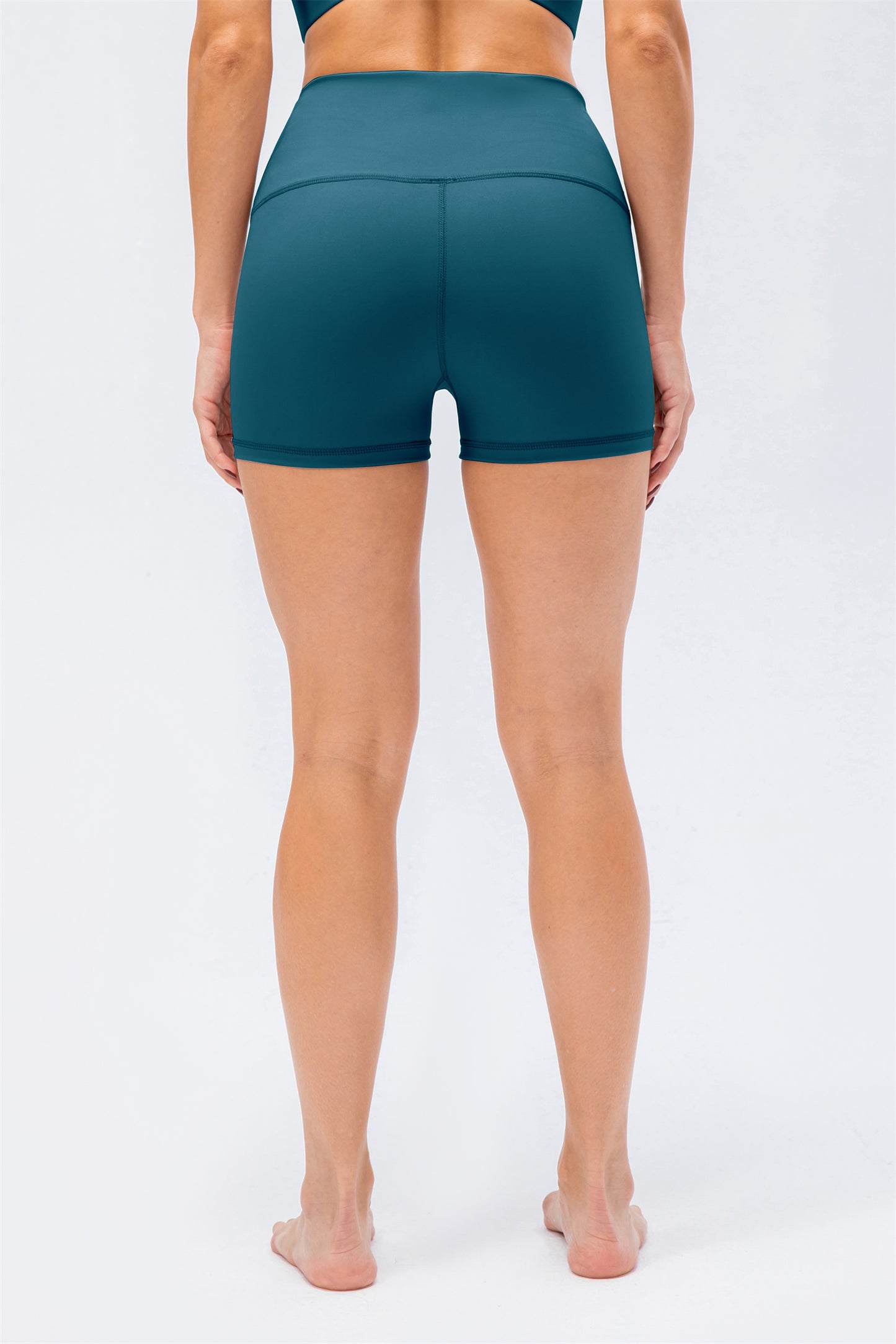 High Waisted Sport Shorts-Cool