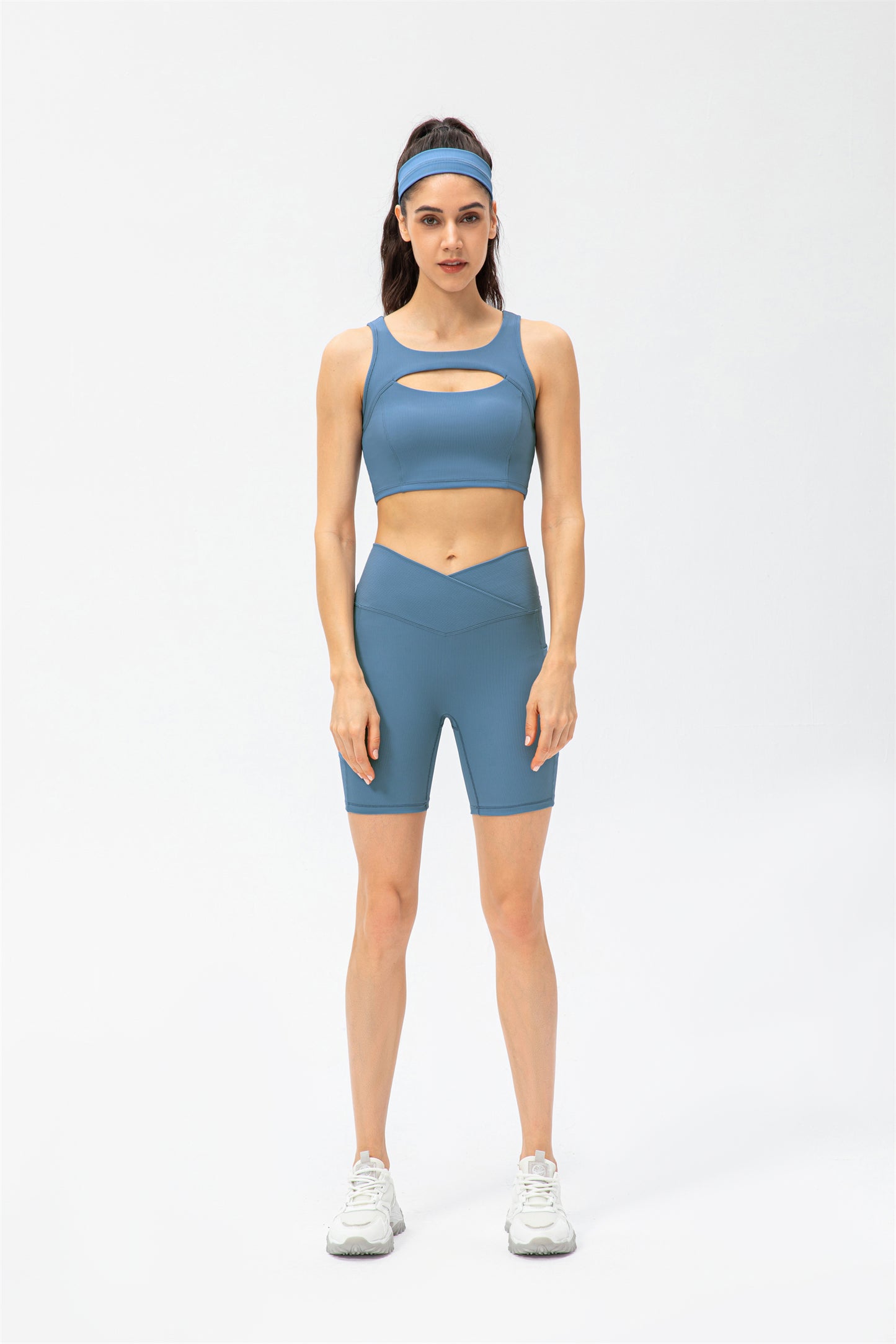 Cut Out Yoga Sports Bra