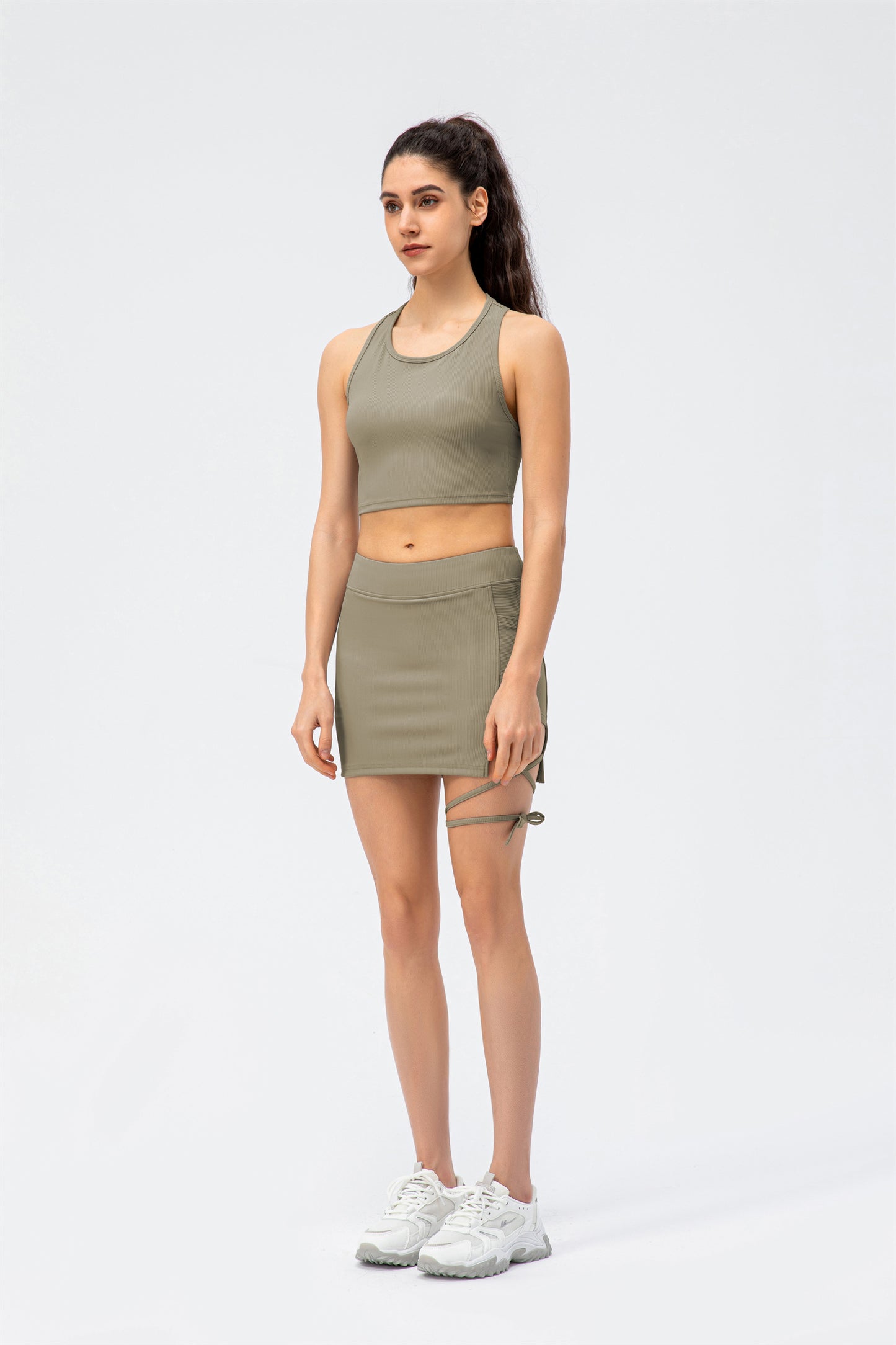 Everyday Tennis Skirt Set- Pure