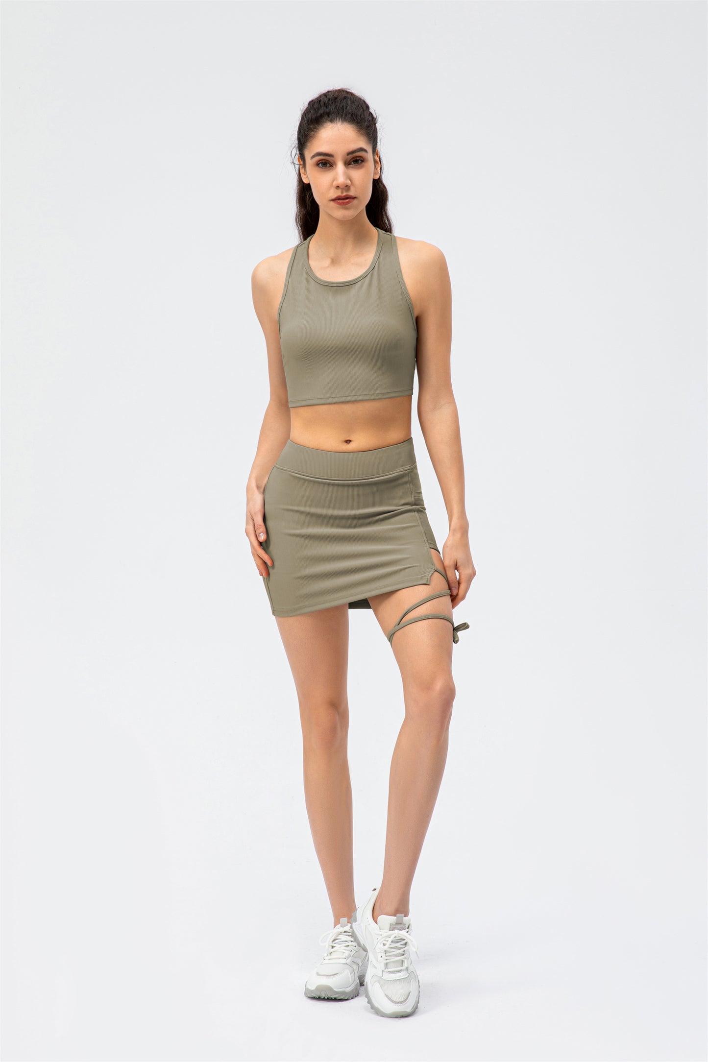 Everyday Tennis Skirt Set- Pure