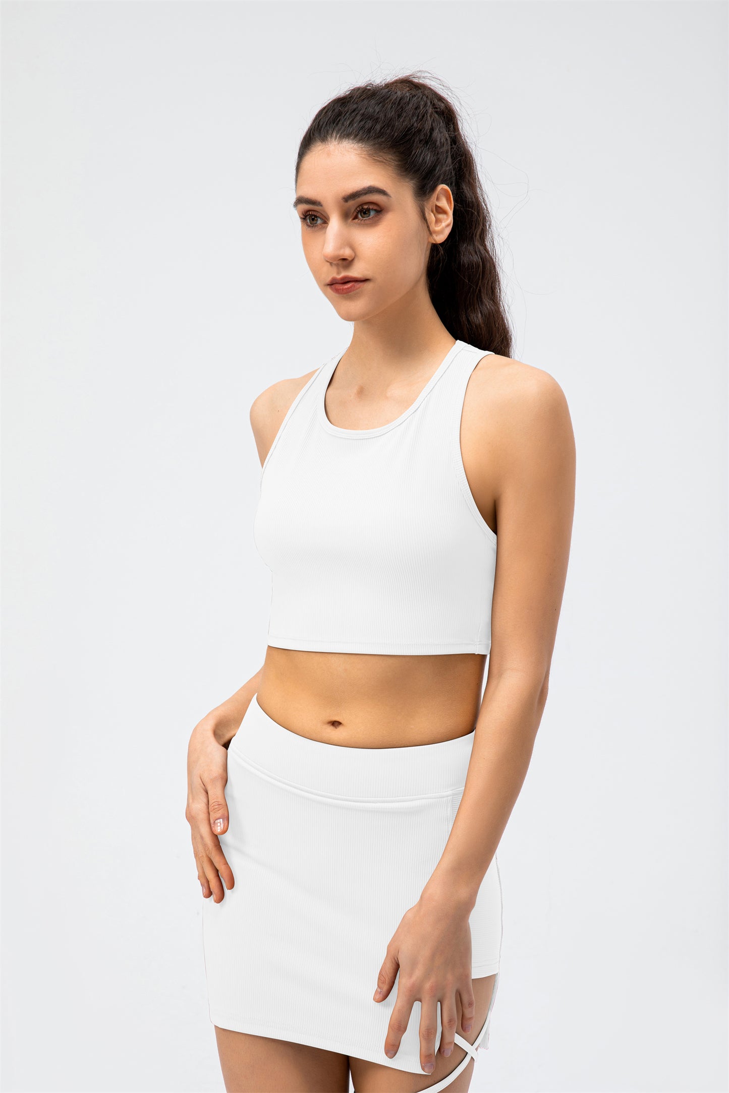 Everyday Tennis Skirt Set- Pure