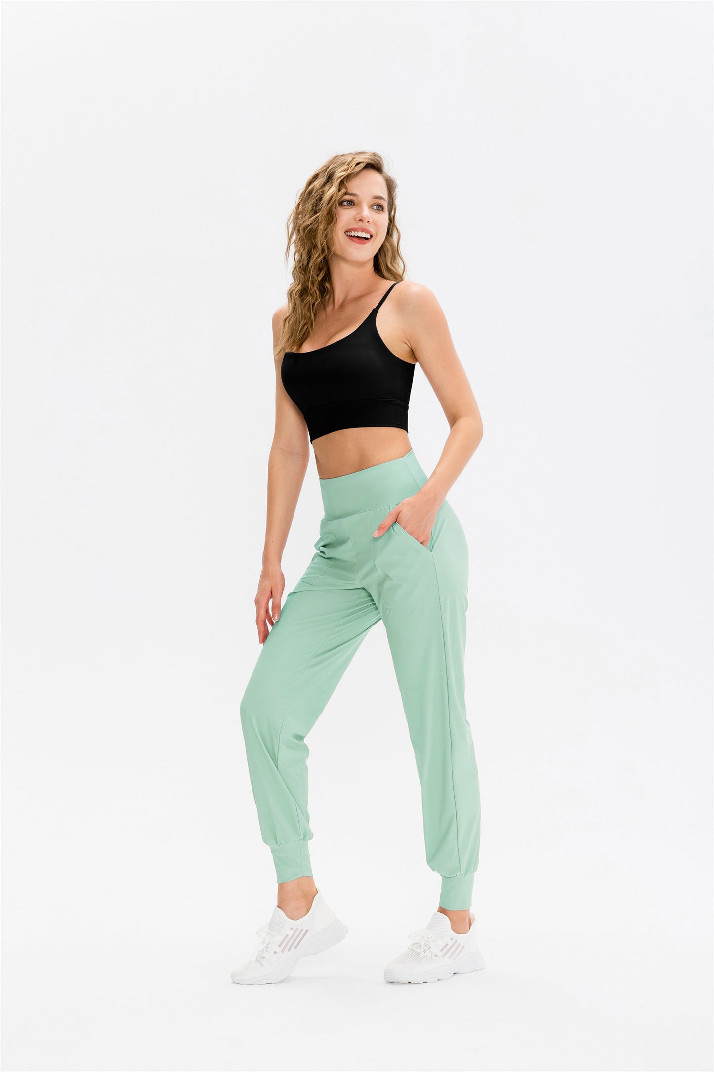 High Waist Loose Casual Pants