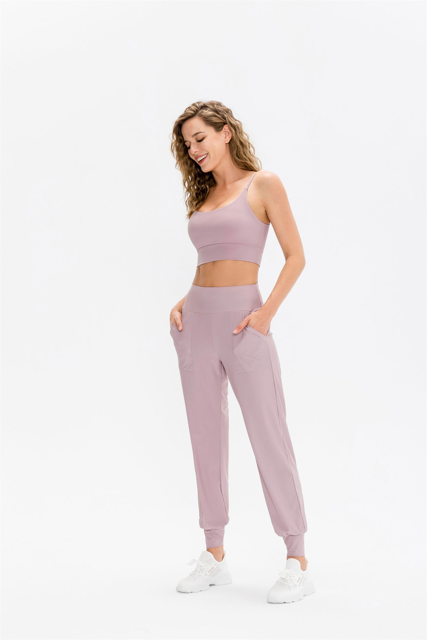 High Waist Loose Casual Pants