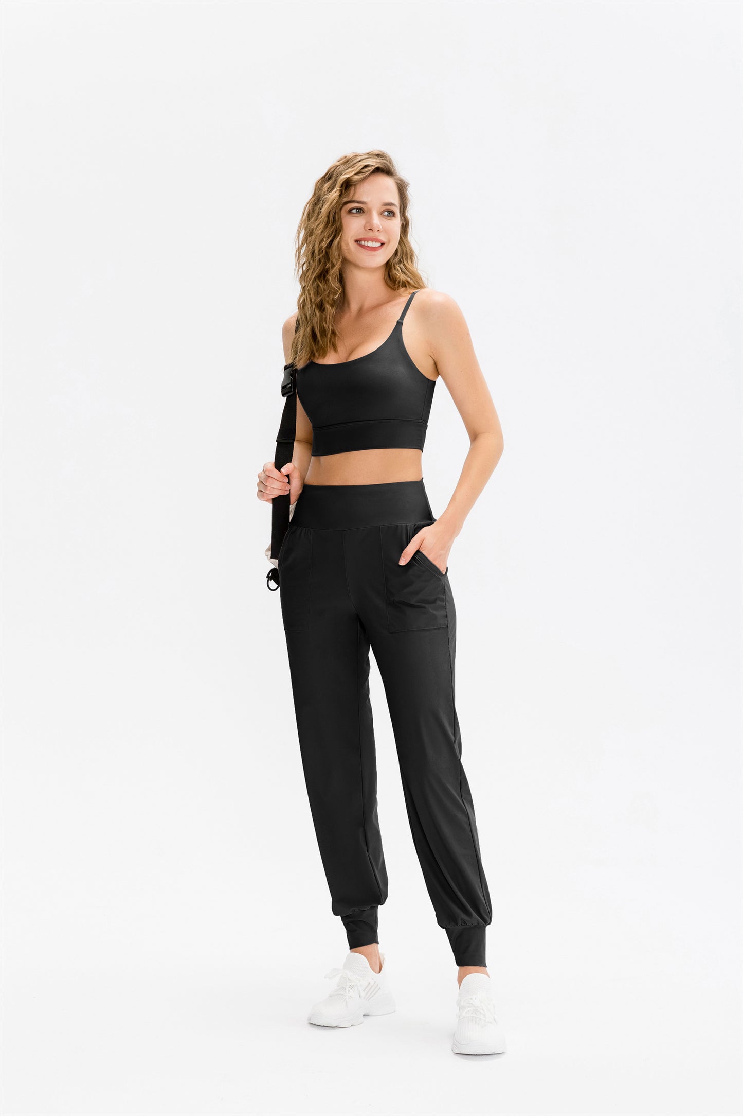 High Waist Loose Casual Pants