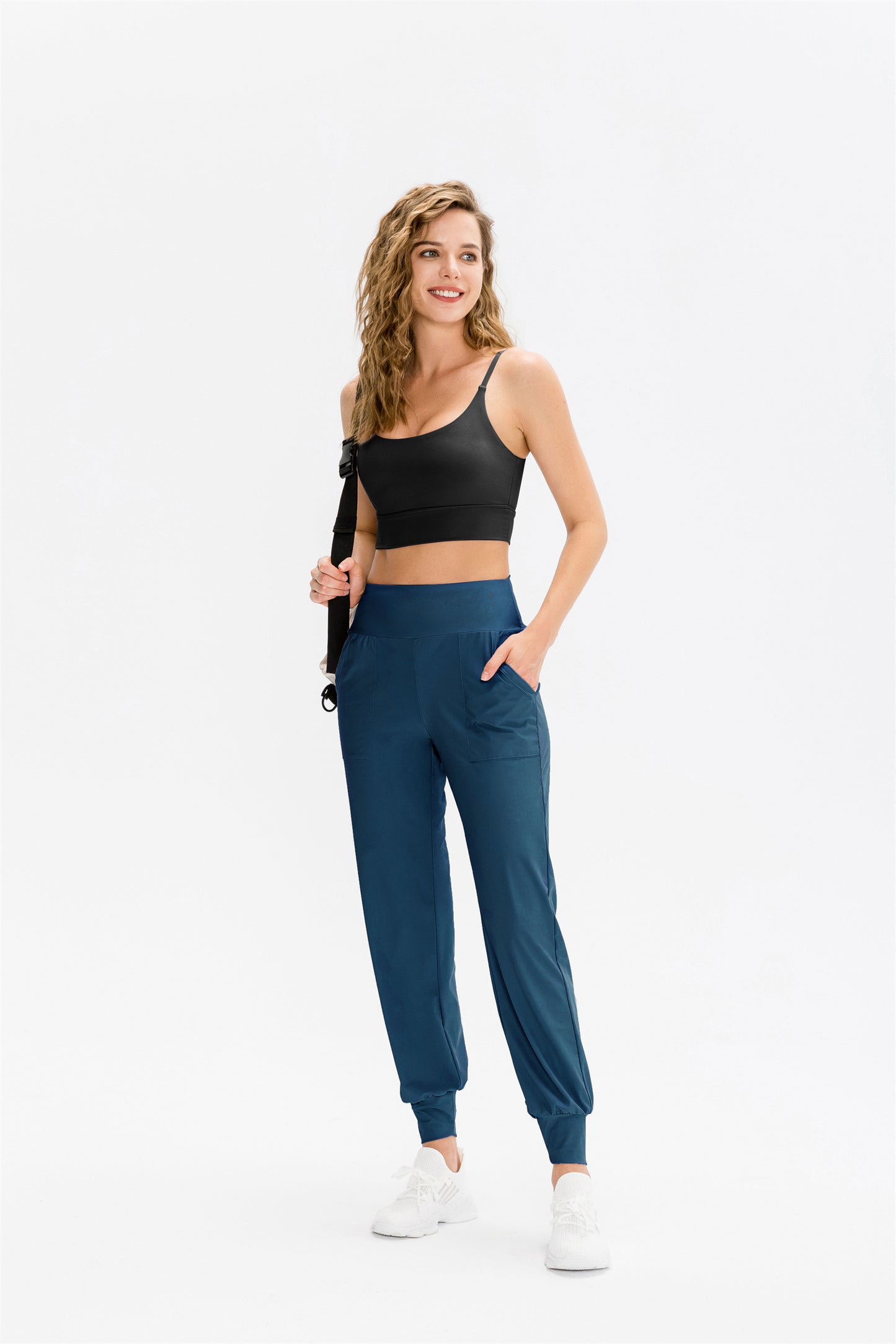 High Waist Loose Casual Pants