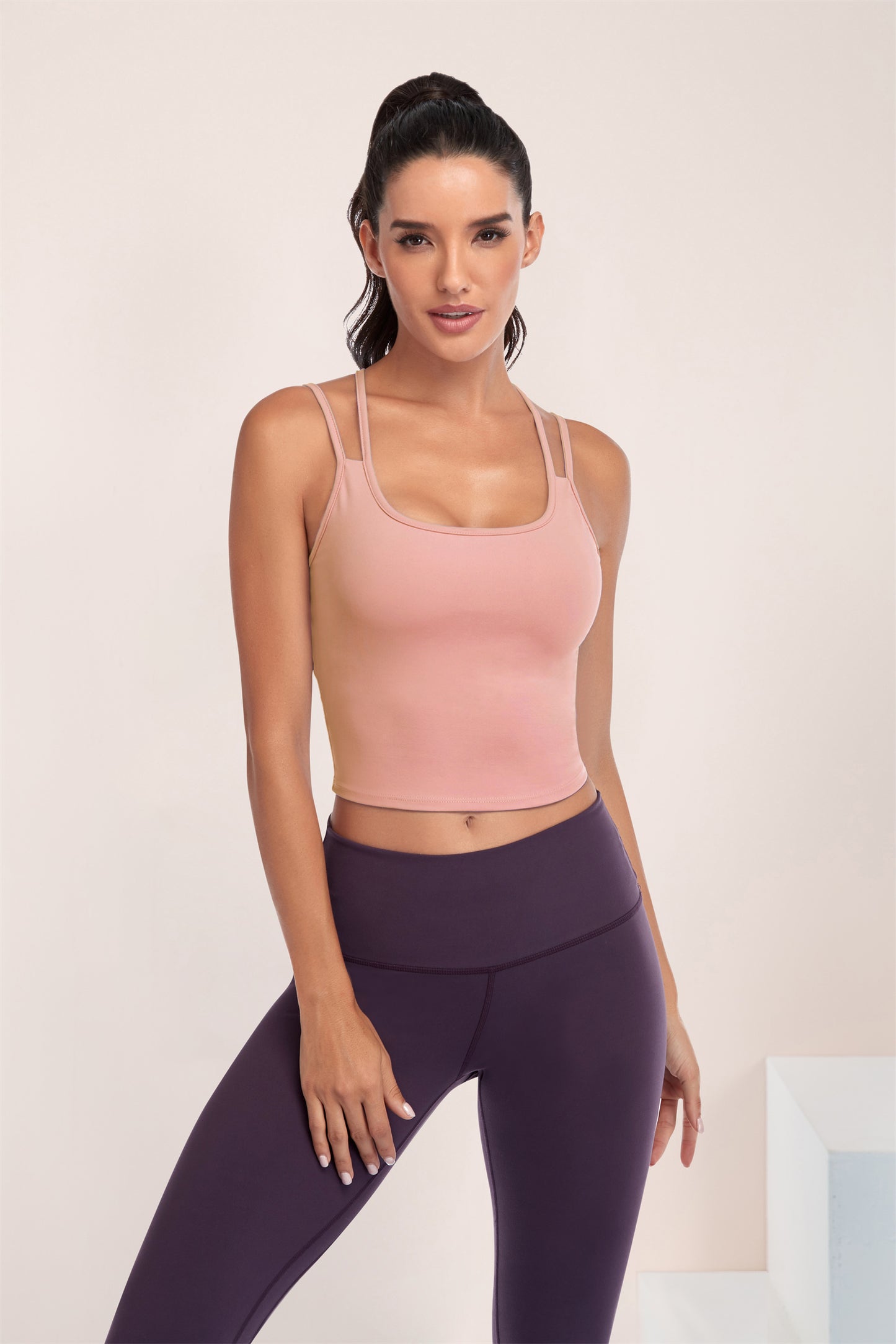 Double Straps Yoga Tank Top