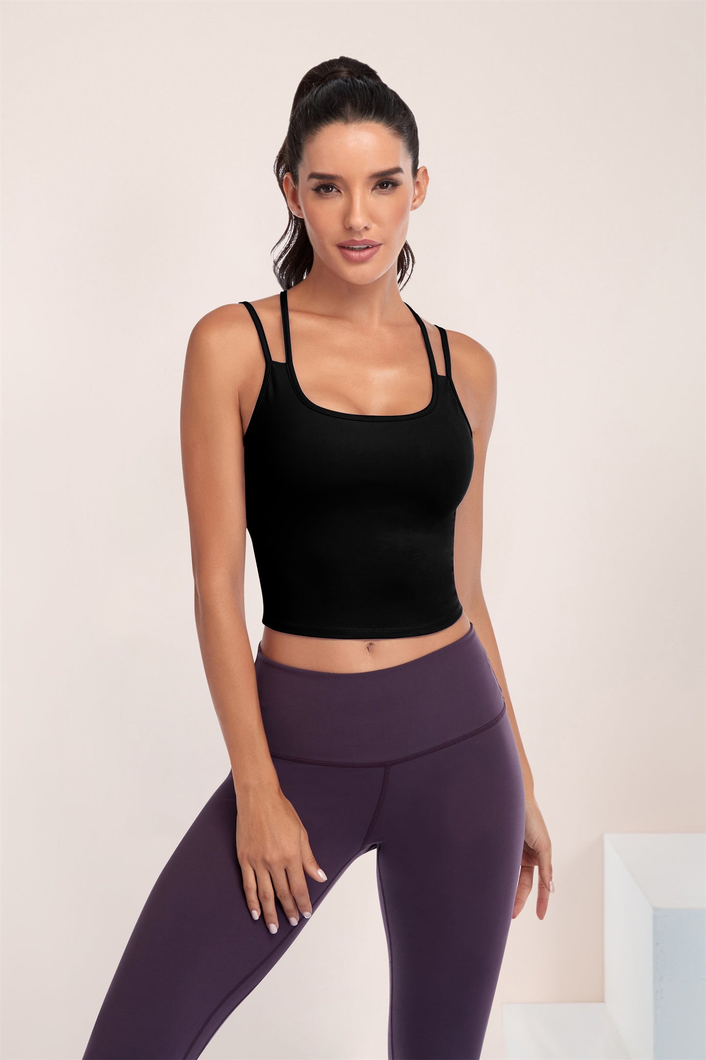 Double Straps Yoga Tank Top