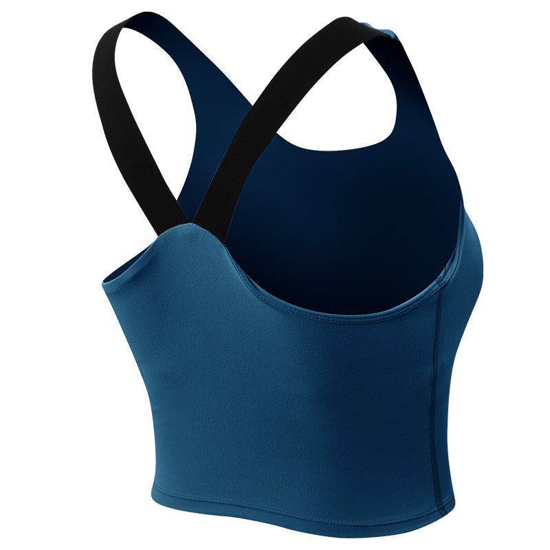 V-Back Yoga Sports Bra